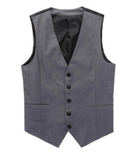 Load image into Gallery viewer, New Wedding Dress High-quality Goods Cotton Men's Fashion Design Suit Vest / Grey Black High-end Men's Business Casual Suit Vest