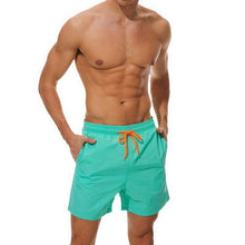 Load image into Gallery viewer, Laamei Men Beach Short Summer Board Shorts Swimwear Short Briefs Male Breathable Elastic Waist Short Masculino Plus Size 3XL