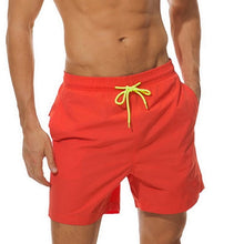 Load image into Gallery viewer, Laamei Men Beach Short Summer Board Shorts Swimwear Short Briefs Male Breathable Elastic Waist Short Masculino Plus Size 3XL
