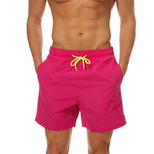 Load image into Gallery viewer, Laamei Men Beach Short Summer Board Shorts Swimwear Short Briefs Male Breathable Elastic Waist Short Masculino Plus Size 3XL